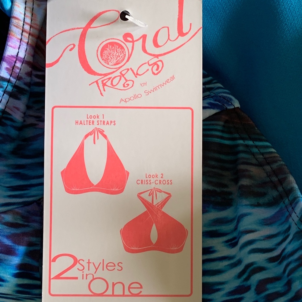 Carol Tropics Apollo Swim Top 1X (16-18) - Picture 8 of 8